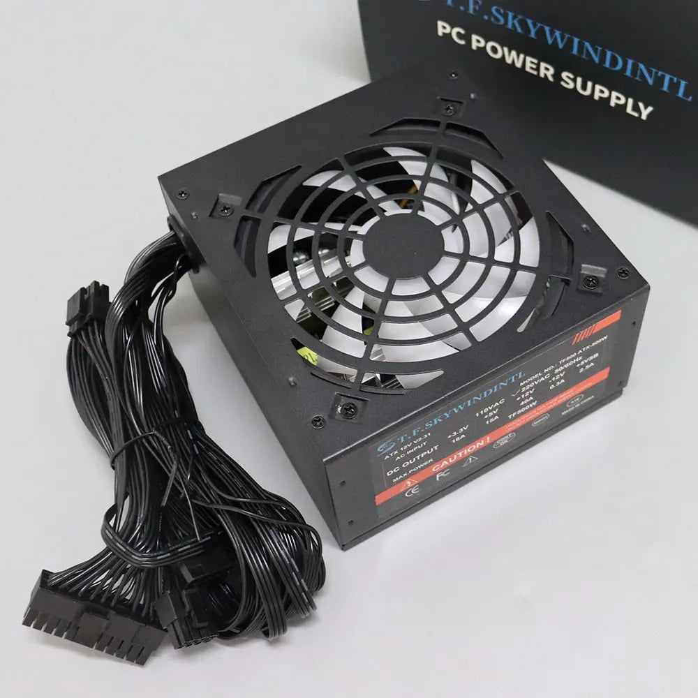 Fonte 500w PSU12V PC Power Sources For Office 500W 24pin ATX Computer Power Supply PSU 500W PC Gaming Power PC Gamer Source Game by MVEnergo