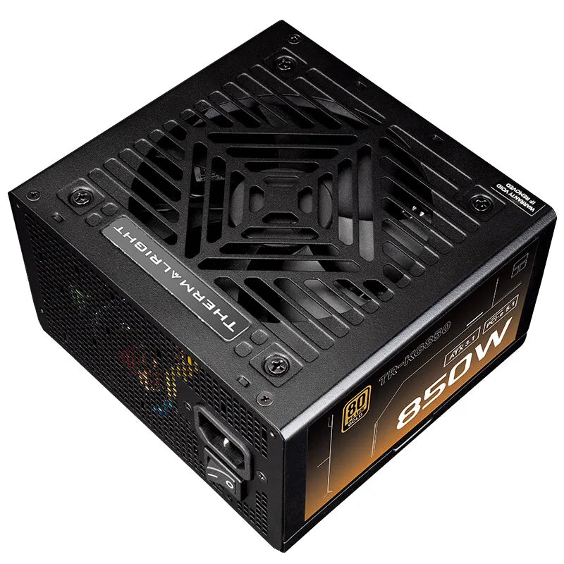 Thermalright TR-KG850 Black Gold medal fully modular power supply/support ATX3.1/Voltage 100-240V/850W/750W support PCI-E5.1 by MVEnergo