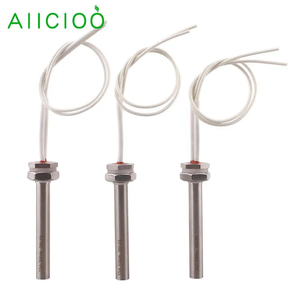 12V Immersion Cartridge Heating Element M16 Thread Stainless Steel 304 50W 100W 150W Heater Water by MVEnergo
