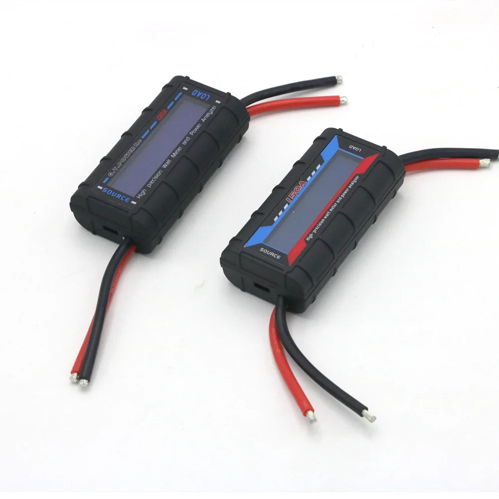 High Precision 130A 150A 200A Watt Meter Voltage Amp Meter Power Analyzer Checker / Performance Monitor with LCD Screen