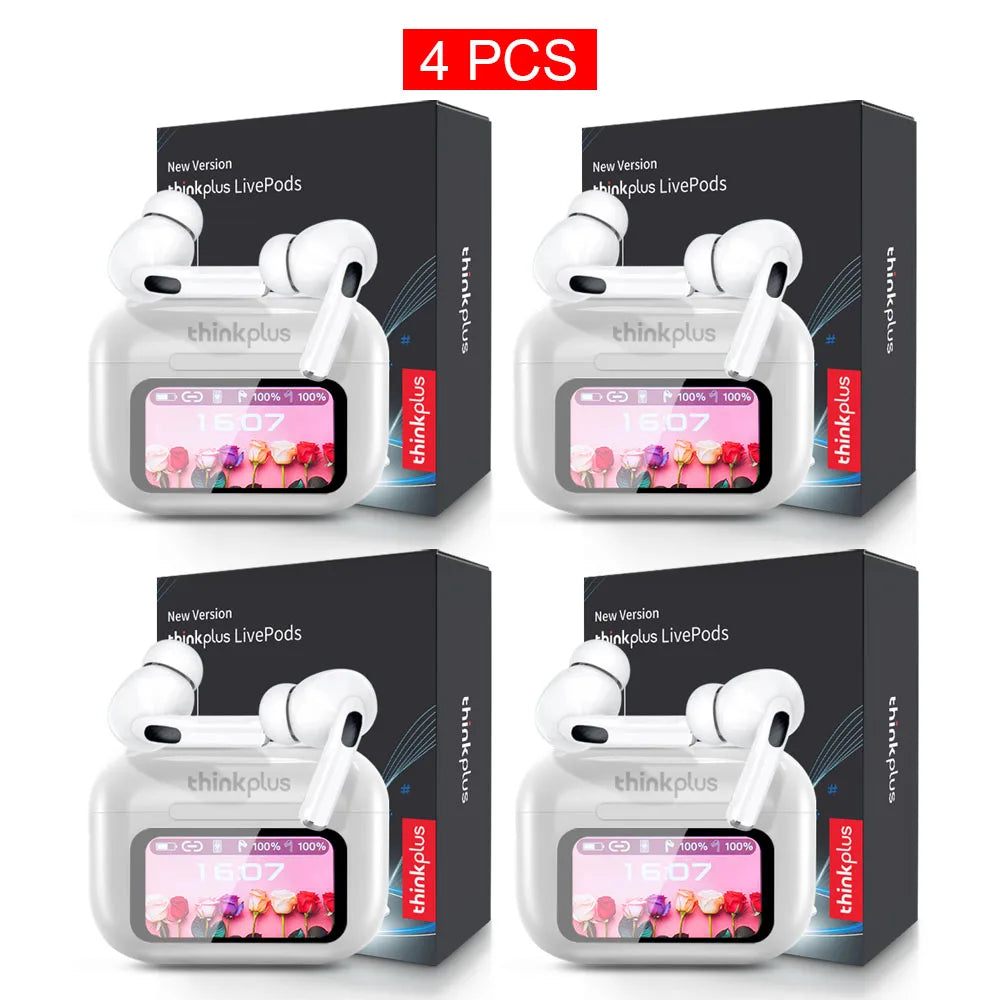 Original Thinkplus TWS Wireless Bluetooth Earphones Noise Canceling Headsets Full Color Touch Screen Headphones Hi-Fi Earbuds by MVEnergo