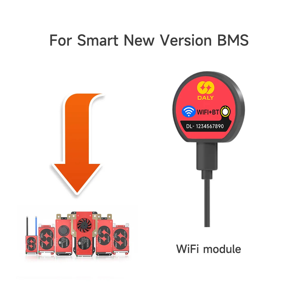 Daly BMS Accessories Bluetooth WIFI Module LCD Screen Cable Inverter Communication Board DalyBMS New Version