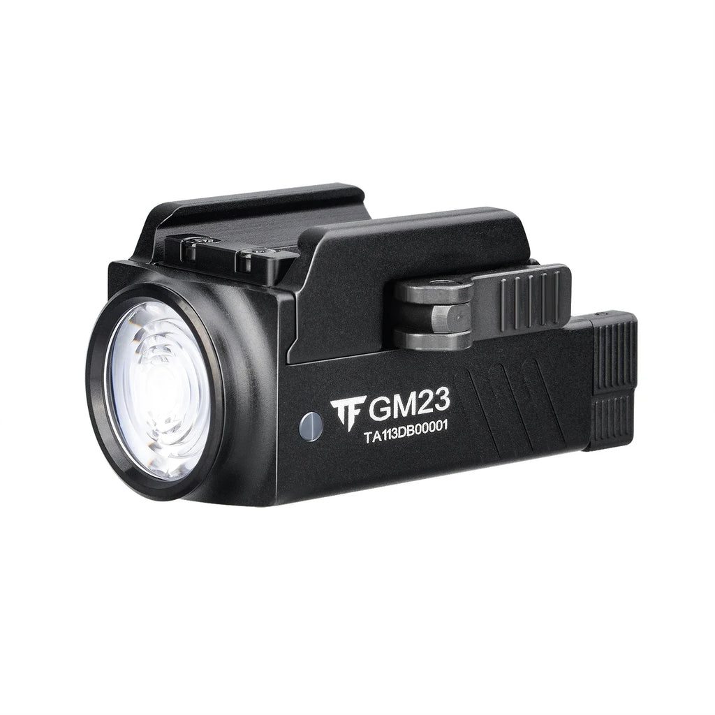Trustfire GM23 Tactical LED Flashlights Mini Lights 800 Lumens USB Rechargeable Quick Release 1913/GL Rail by MVEnergo