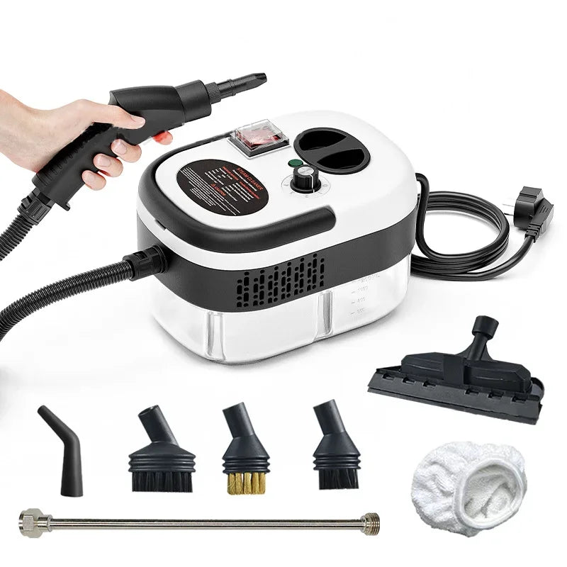 High And Temperature Handheld Steam Cleaners Air Conditioner Kitchen Hood Car Steam Clean Machine Floor and More Cleaning by MVEnergo