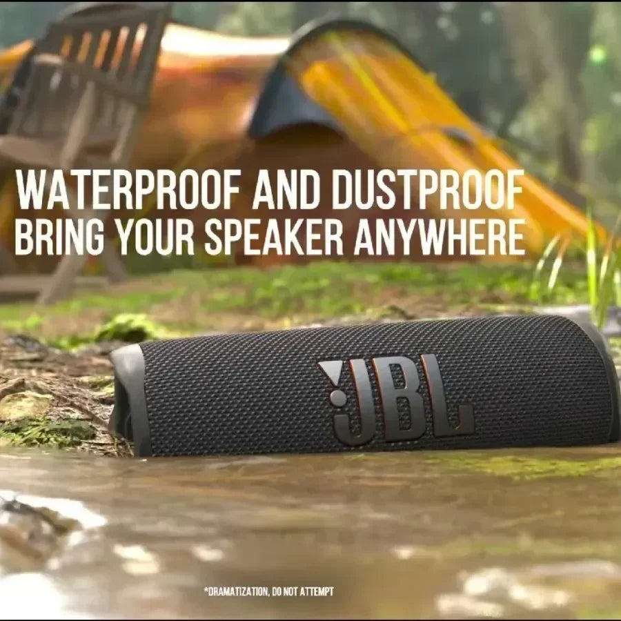 Original JBL FLIP 6 Bluetooth Speaker FLIP6 Portable IPX7 Waterproof Outdoor Stereo Bass Music Track Speaker Independent Tweeter by MVEnergo
