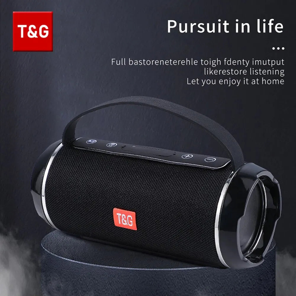 Bluetooth Speaker TG116c TWS Wireless Powerful Box Portable Outdoor Speakers Waterproof Subwoofer 3D Stereo Sound HandsFree Call by MVEnergo