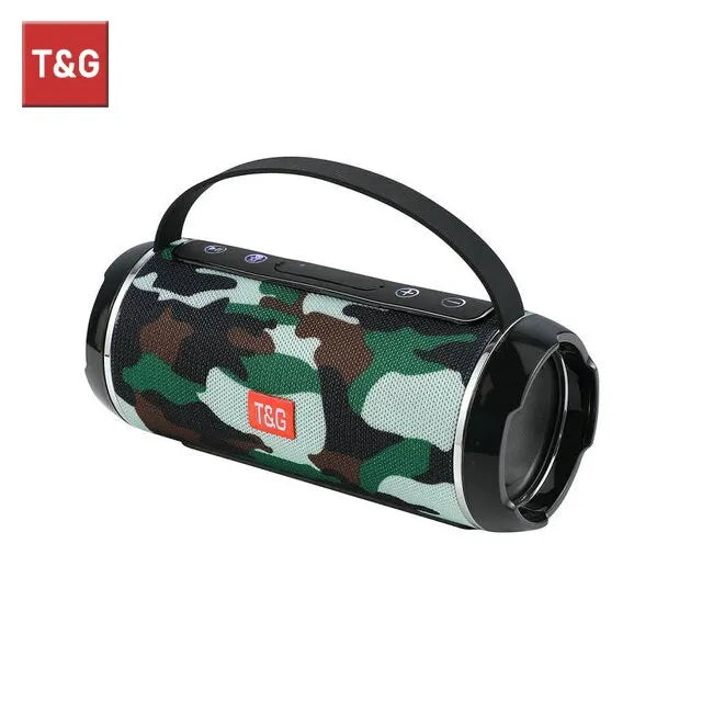 Bluetooth Speaker TG116c TWS Wireless Powerful Box Portable Outdoor Speakers Waterproof Subwoofer 3D Stereo Sound HandsFree Call by MVEnergo