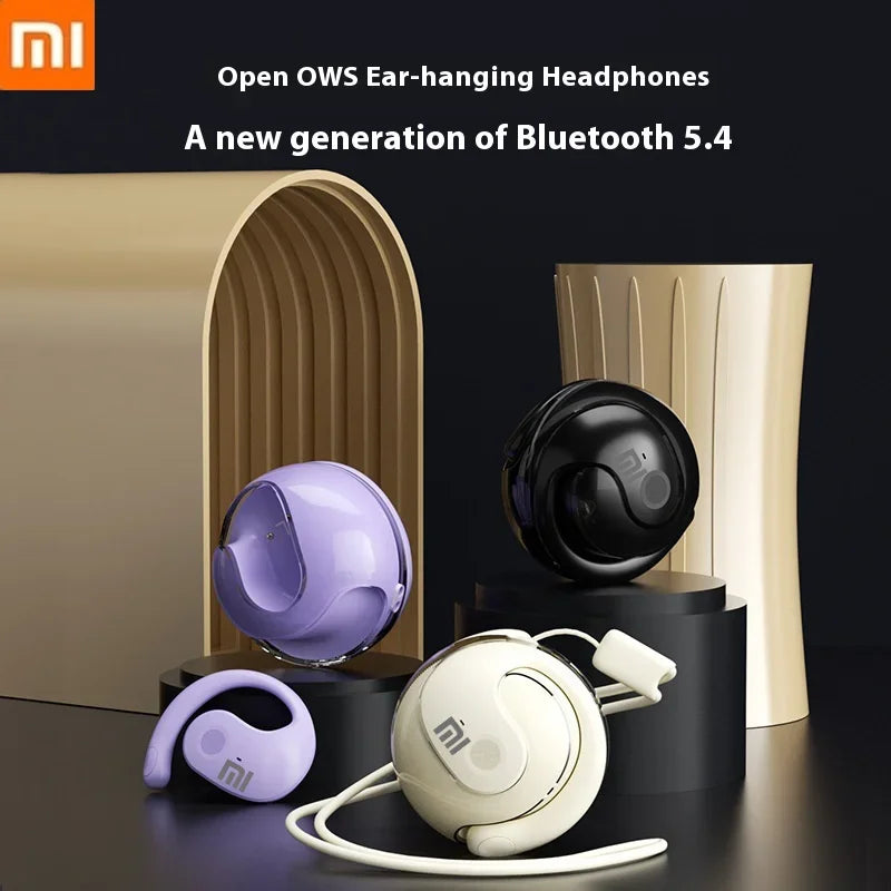 Xiaomi TWS Bluetooth5.4 Wireless Headphone JM13 HiFi Sound Ear Hook Sport Music Earphone IPX5 Waterproof Headset for Android IOS by MVEnergo