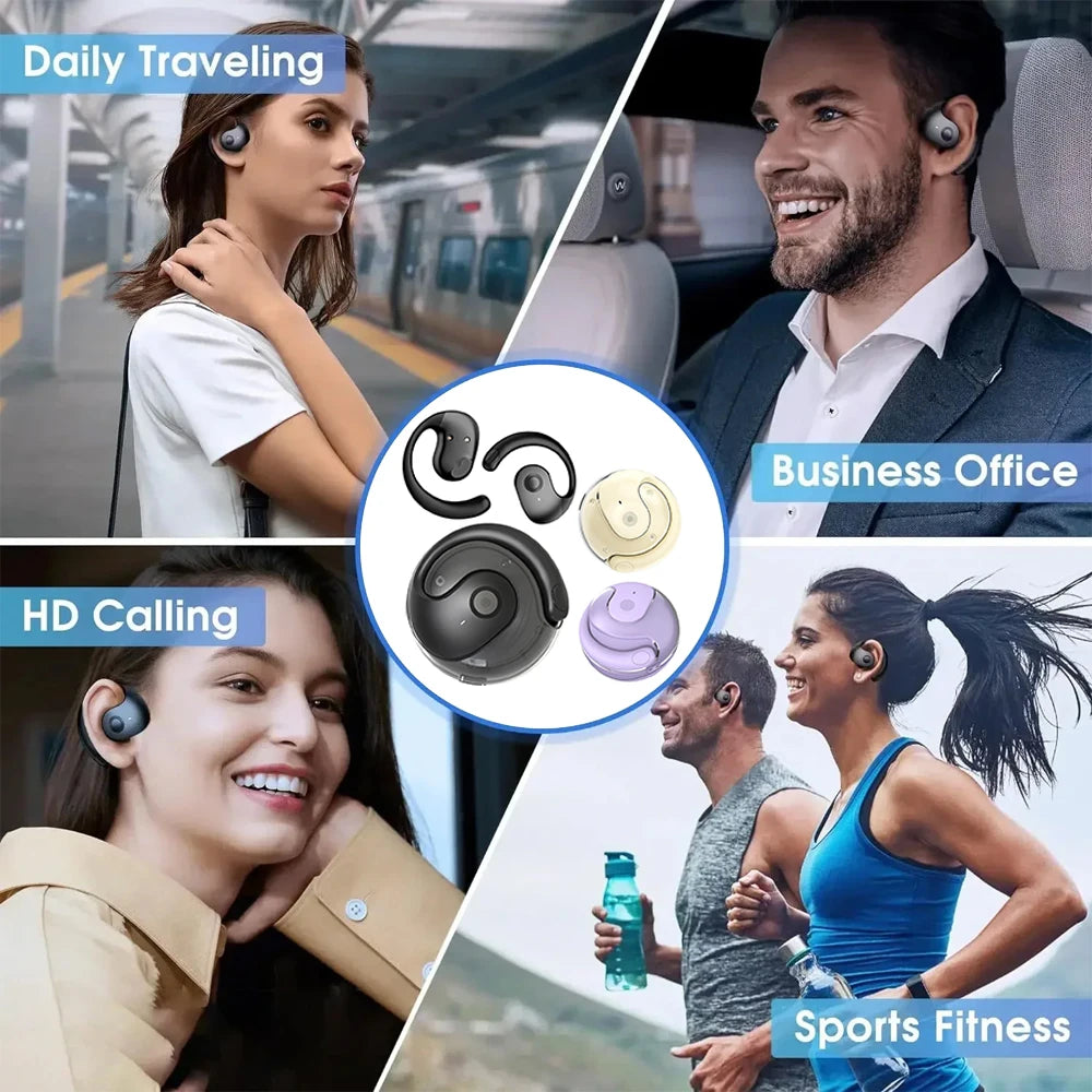 144 Language Translation Wireless Headphones Smart Waterproof Ai Real-time Translator Bluetooth 5.4 Earbuds Business Earphone by MVEnergo
