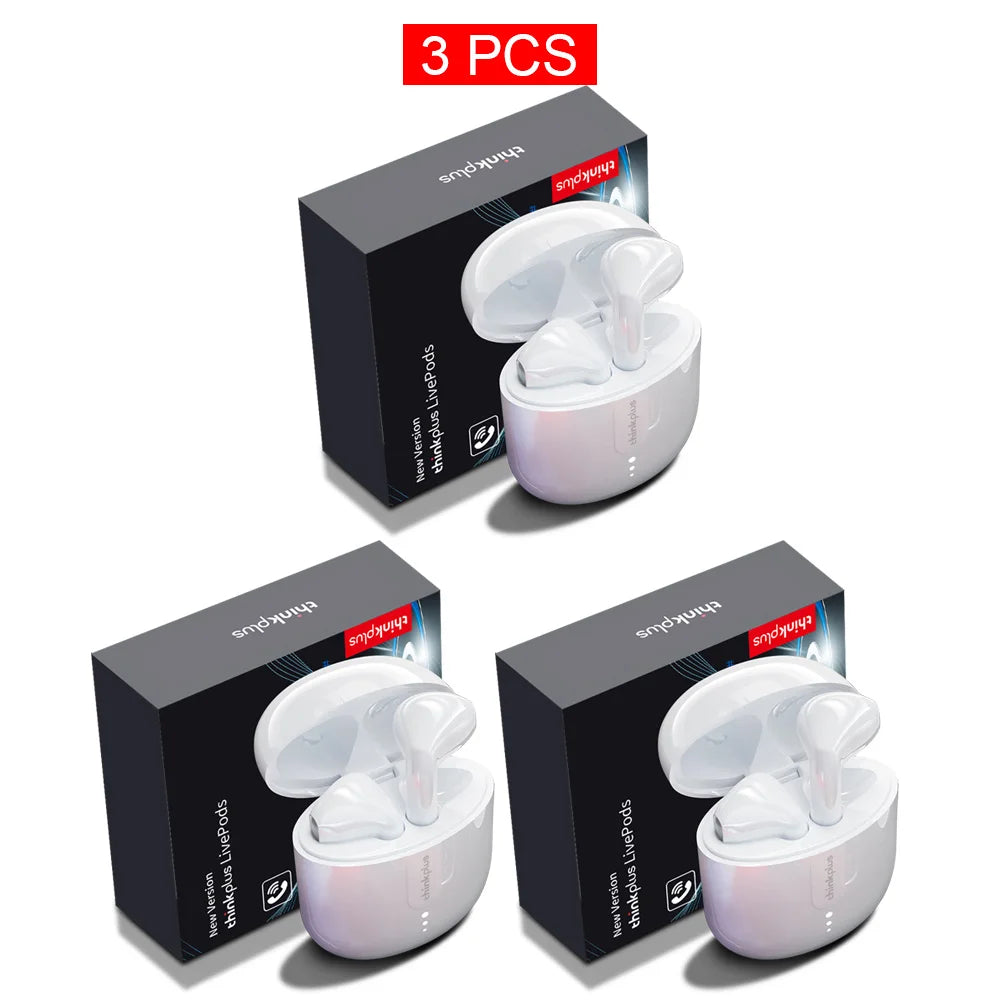 Original Thinkplus TWS Wireless Bluetooth Earphones Noise Canceling Headsets Full Color Touch Screen Headphones Hi-Fi Earbuds by MVEnergo