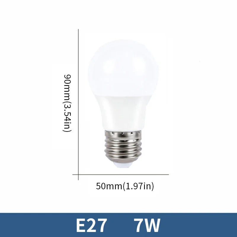 10pcs LED Bulb Lamps AC220V E27 E14 3W 6W 9W 12W 15W 18W 20W Lampada Bombilla Living Room Home Luminair AP 220V