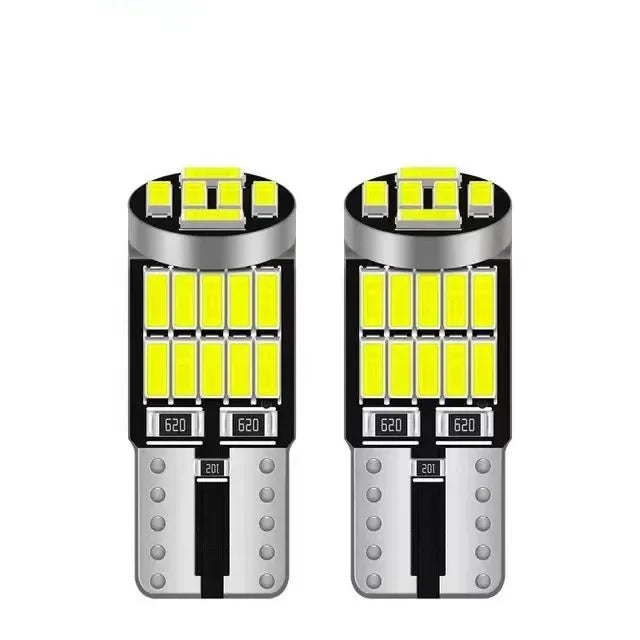 2/4/10X T10 W5W LED Bulb CANBUS No Error 12V 4014-26SMD 400LM 6500K Super Bright White Car Interior Dome Door Maps Trunk Lights