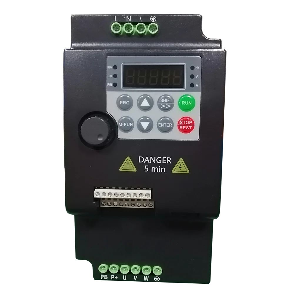 220V 380V VFD Variable Frequency Drive Inverter 0.75/1.5/2.2/3.7/4/5.5KW Vector Control Variator Speed Adjuster Controller by MVEnergo