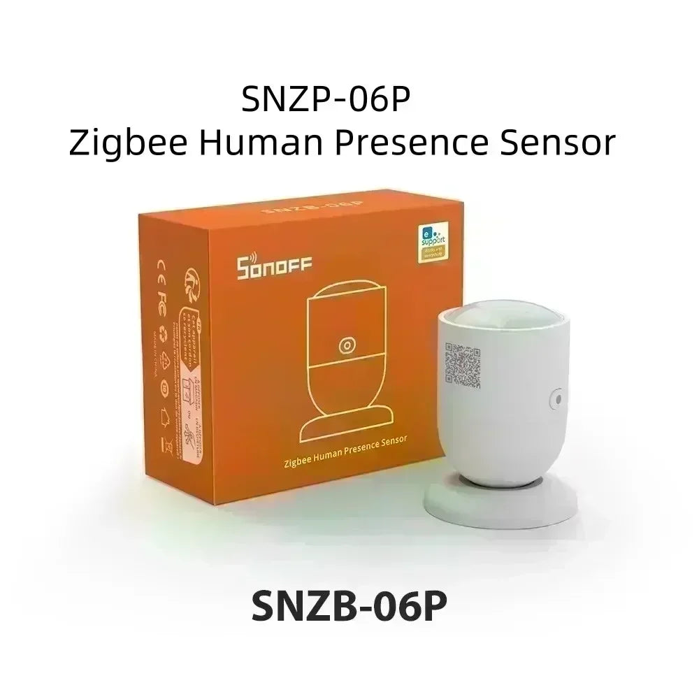 SONOFF SNZB 06P Zigbee Human Presence Sensor SONOFF Bridge Pro SNZB-06P SNZB-03P SNZB-04P SNZB-02D Sonoff Switch SNZB-02P