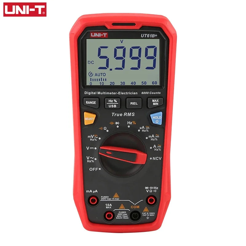 UNI-T Digital Multimeter UT33D+ UT33C+ UT33B+ UT33A+ Palm Size Multimeters DC AC voltmeter Resistance Tester by MVEnergo