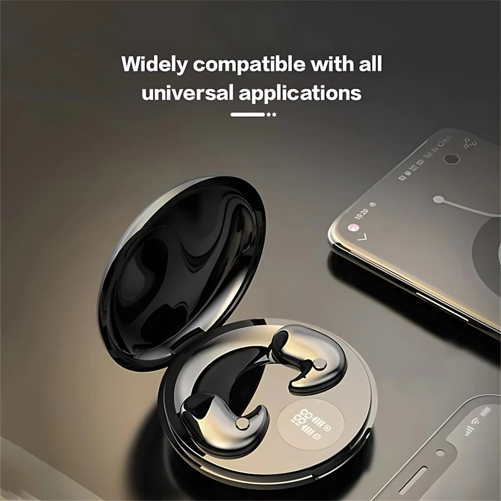 B13 Bluetooth Sleep Earphones Wireless Headset 5.3 With Comfortable Wearing Touch Control Headphone Earbuds For All Mobile Phone by MVEnergo