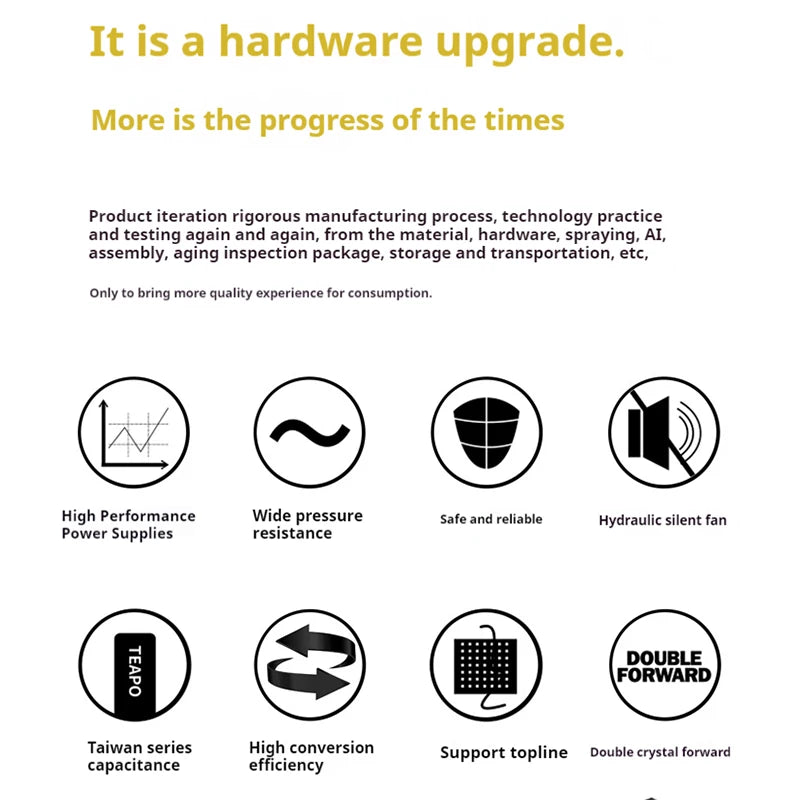 Power train Blade power supply brand new rated power 300W/400W/500W/600W/700W computer host power supply by MVEnergo
