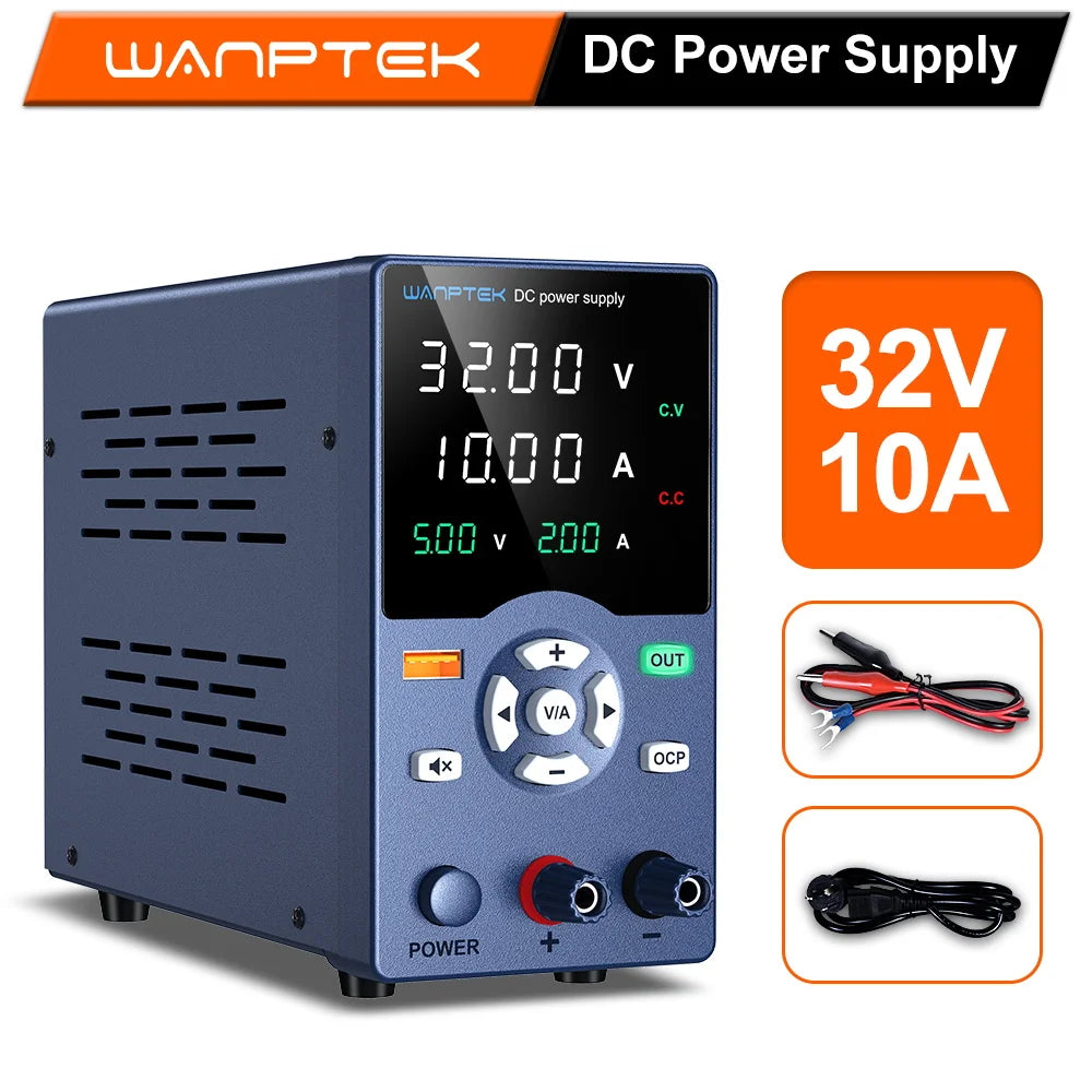 Lab Power Supply Encoder adjustment Adjustable DC Power Supply 30V 10A 5A Bench Power Source 120V 60V 5A 3A for gold-plating by MVEnergo
