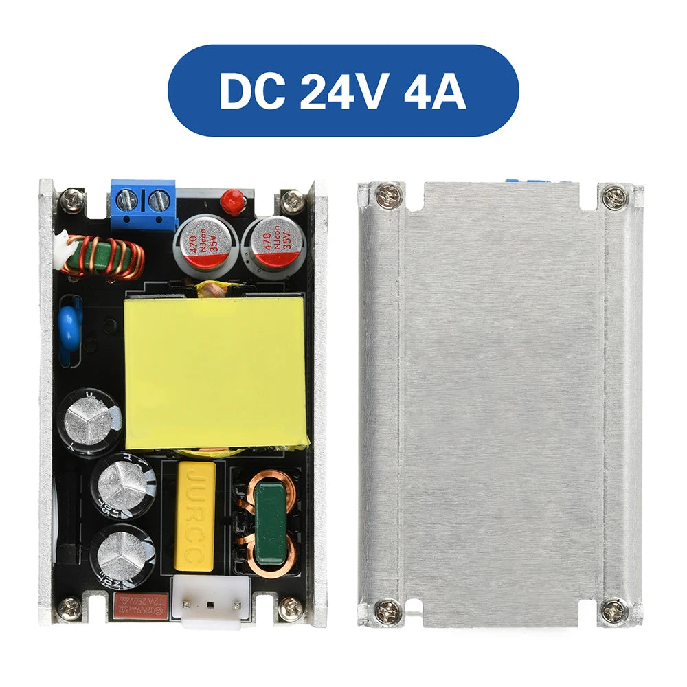 AC-DC 12V 8A 24V 4A 100W Switching Power Supply Module 110V 220V to 12V 24V Isolated Buck Converter for LED Lighting Power Tools by MVEnergo