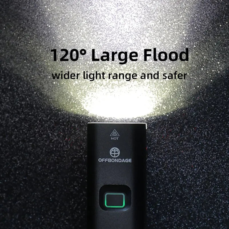 OFFBONDAGE Bicycle Light 1000Lumen Bike Headlight Power Bank Flashlight Handlebar USB Charging MTB Road Highlight by MVEnergo