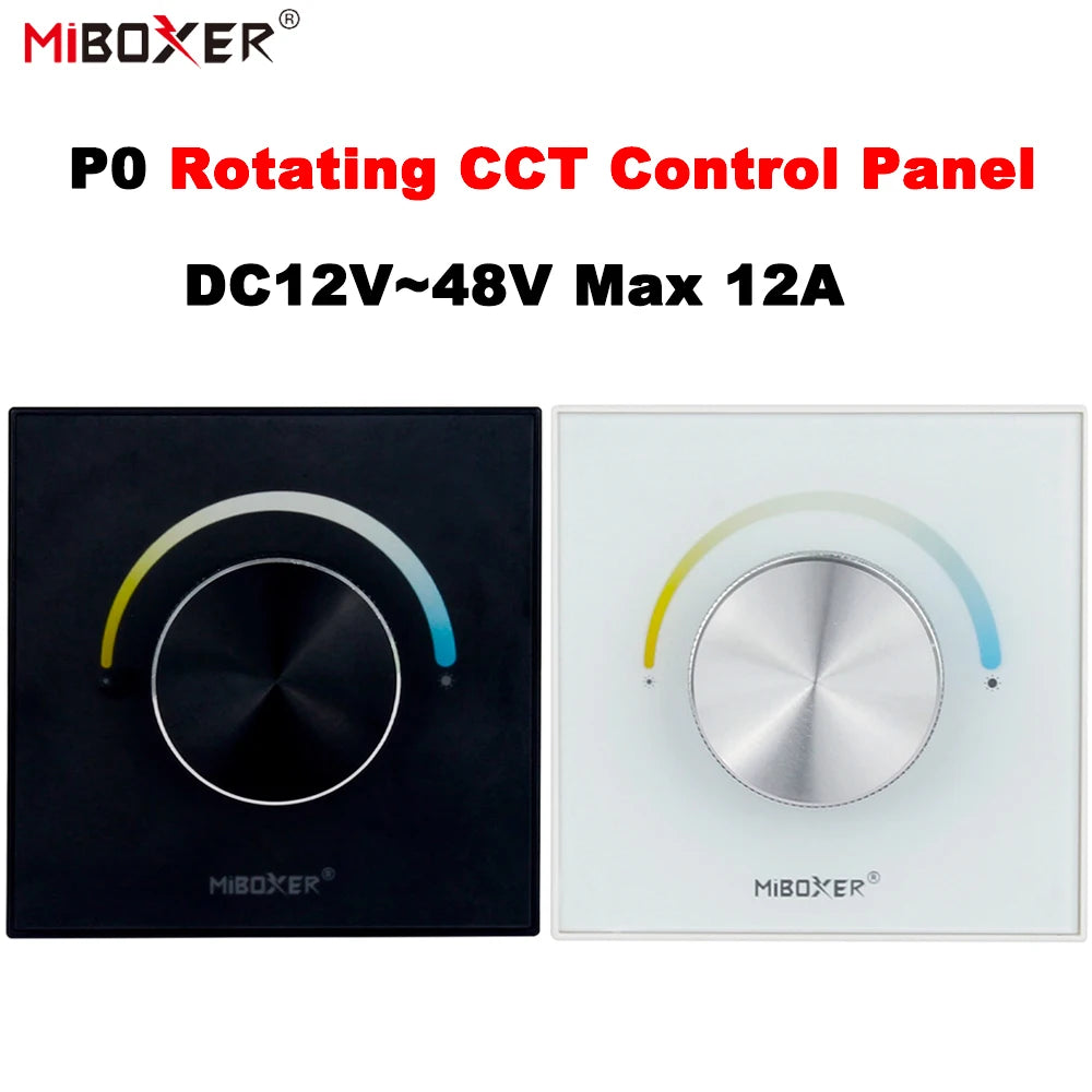 MiBoxer B0 B1 B2 B3 B4 B5 B8 T1 T2 T3 T4 P0 P1 P2 P3 P4 Brightness/CCT/RGB/RGBW/RGBCCT 2.4G Smart Panel Remote Controller Dimmer