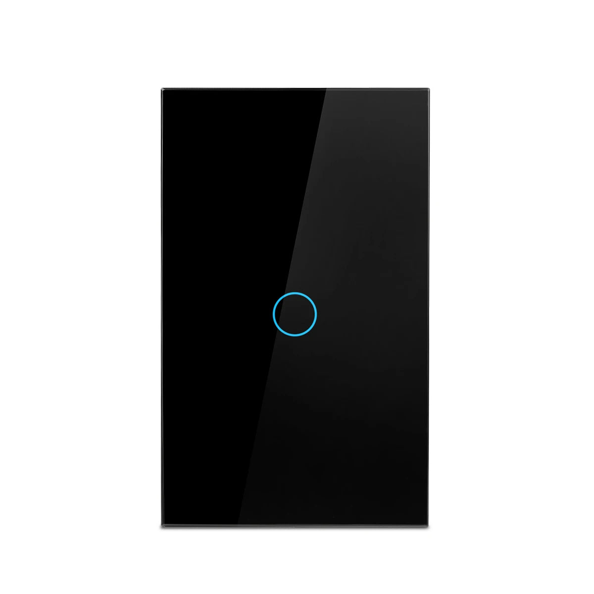 AC100-240 Touch Switch Power Led Panel Wall Light Switches Tempered Black White Crystal Glass 1/2/3 Gang Interruttore Switch by MVEnergo