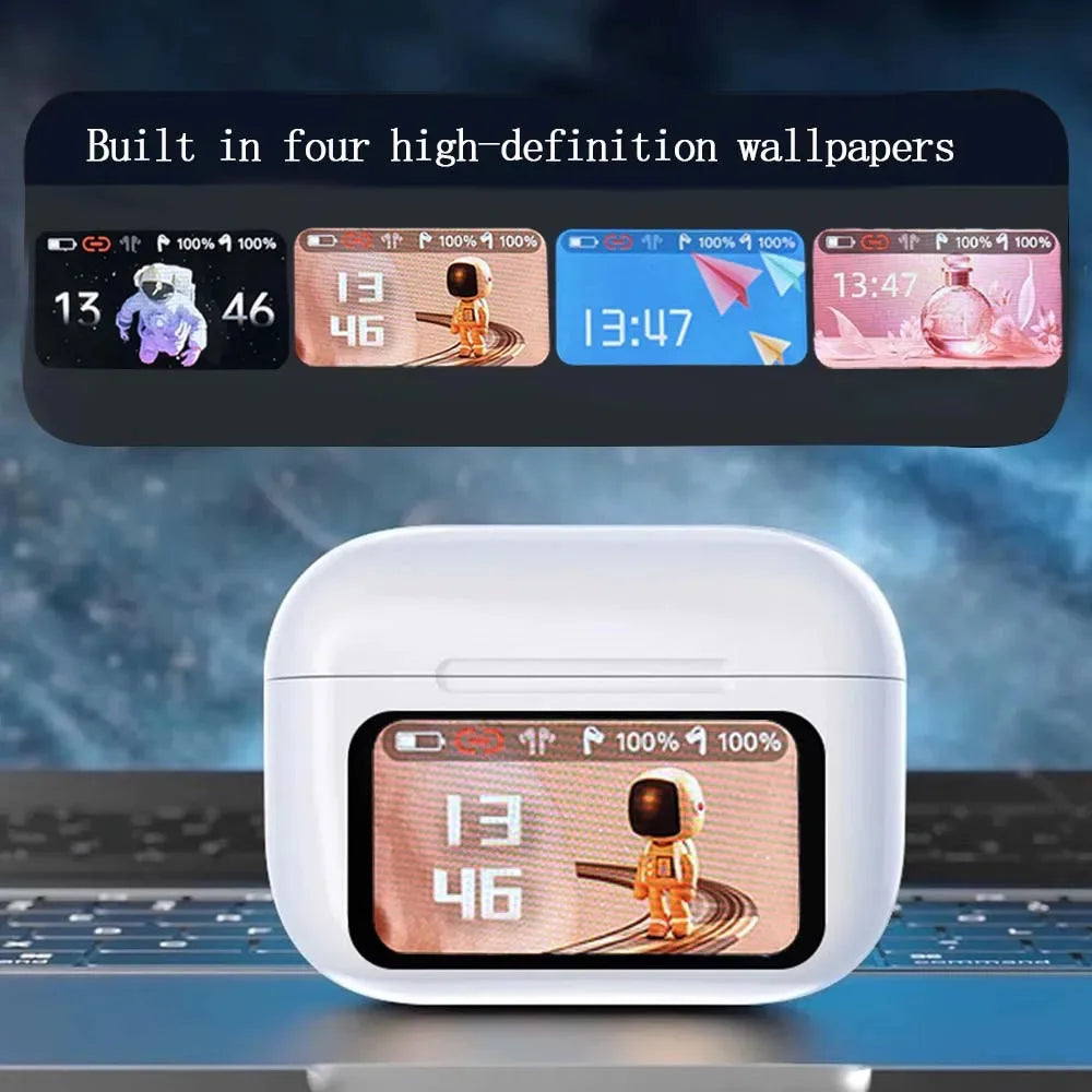 New Top A9pro Configuration Bluetooth Lcd Smart Color Screen Wireless Active Noise Reduction Super Long Battery Lifeheadset by MVEnergo