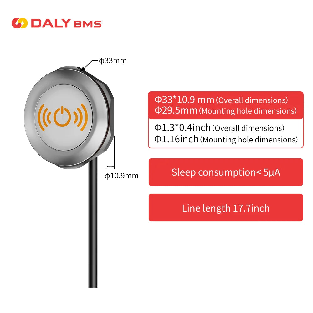 Daly BMS Accessories Bluetooth WIFI Module LCD Screen Cable Inverter Communication Board DalyBMS New Version