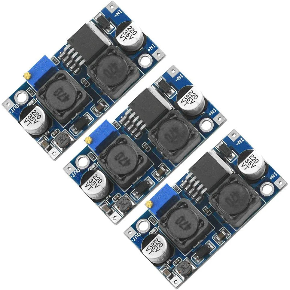 3Pcs XL6009 DC-DC Buck Boost Voltage Converter Power Module 4A 400KHz Adjustable Switch Module 3.8-30V to 1.25-35V Power Supply by MVEnergo