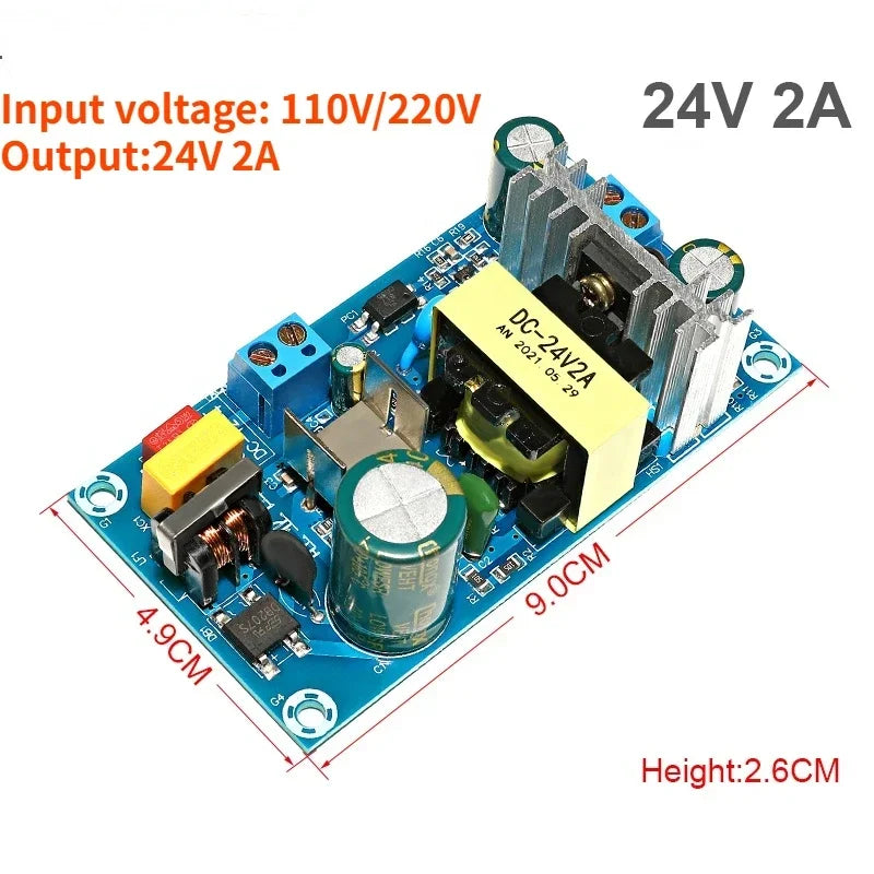 Factory Sales AC-DC 220V To 19V 24V 36V 48V Switching Power Supply Module Bare Circuit For Replace/Repair by MVEnergo