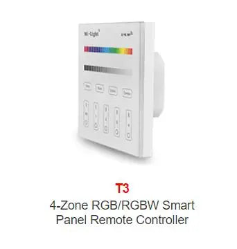 Miboxer Mi Light B0/B1/B2/B3/B4/B8/T1/T2/T3/T4 brightness/CT/RGB/RGBW/RGB+CCT Smart Panel Remote Strip LED RGB Controller Dimmer