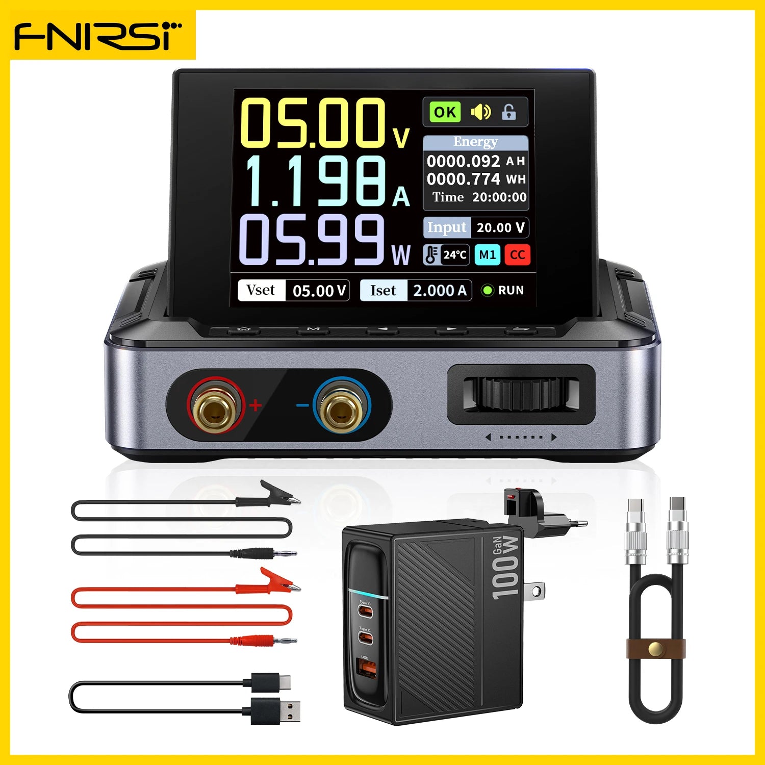 FNIRSI DPS-150 Laboratory DC Power Supply CNC Adjustable 30V 5A Digit Display Mini Portable Regulator Switching Power Supply by MVEnergo