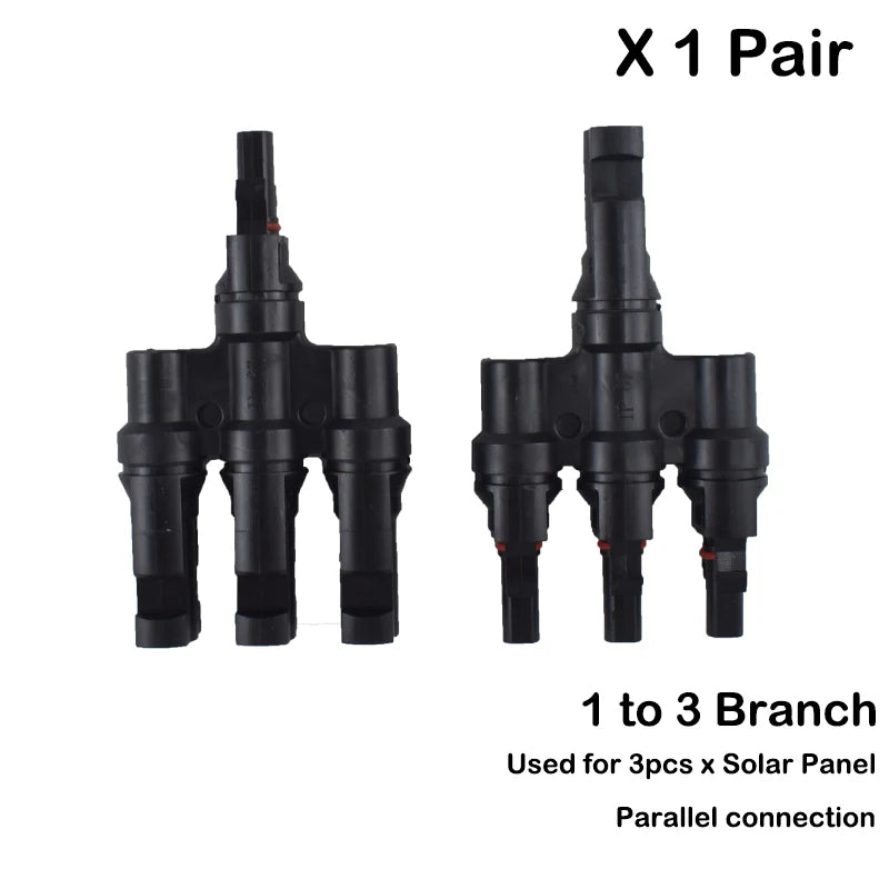 200/100/40/20/10/5 Pcs DC Solar Connector 1000V30A Panel Stecker IP67 waterproof Connectors Kit for PV/MC Cable 2.5/4/6mm2