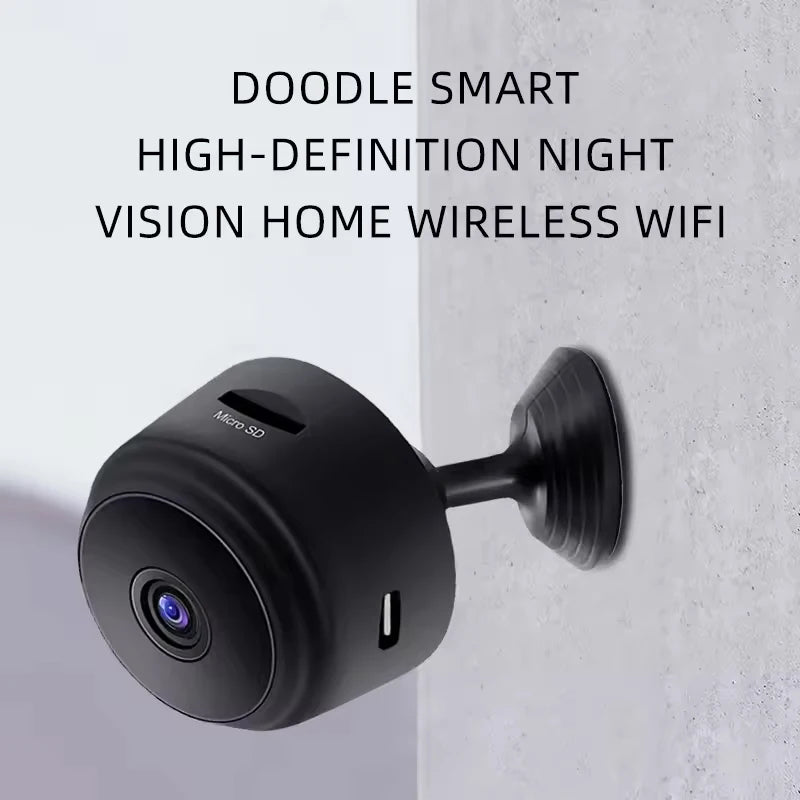 A9 Wifi Mini Camera 1080P Security MonitoringWireless Remote Night Vision Video SurveillanceSmart Home Mini DV Cam HD Camera by MVEnergo