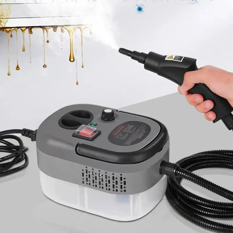 High And Temperature Handheld Steam Cleaners Air Conditioner Kitchen Hood Car Steam Clean Machine Floor and More Cleaning by MVEnergo