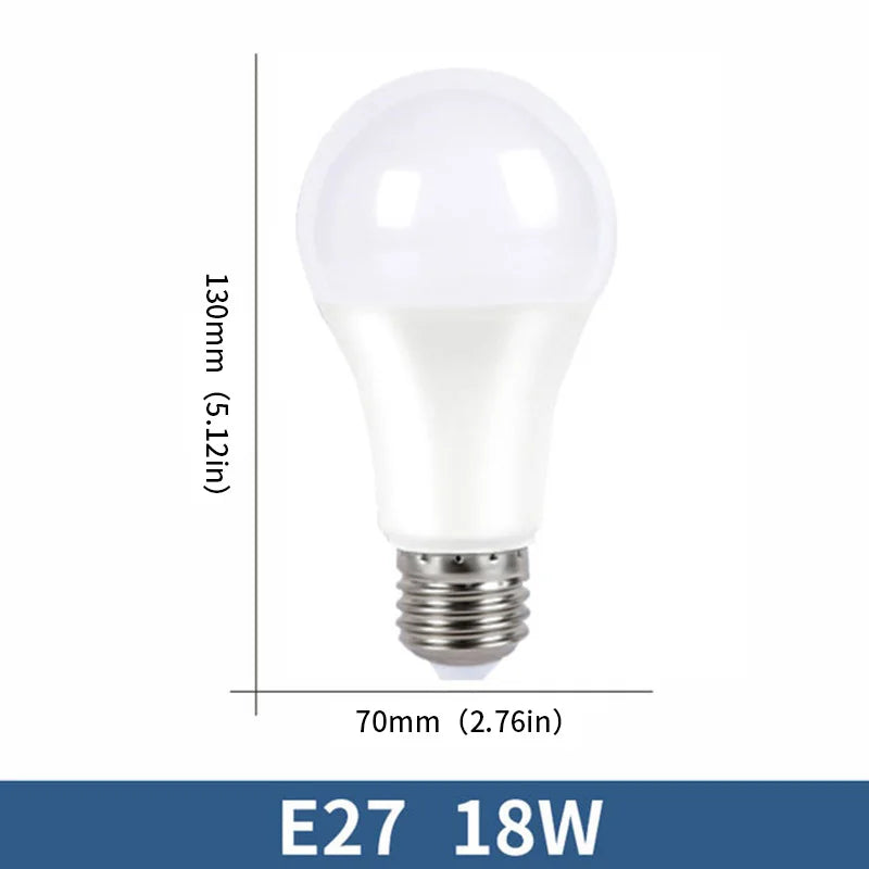 10pcs LED Bulb Lamps AC220V E27 E14 3W 6W 9W 12W 15W 18W 20W Lampada Bombilla Living Room Home Luminair AP 220V