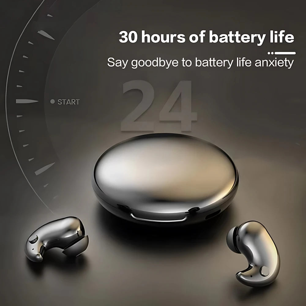 B13 Bluetooth Sleep Earphones Wireless Headset 5.3 With Comfortable Wearing Touch Control Headphone Earbuds For All Mobile Phone by MVEnergo
