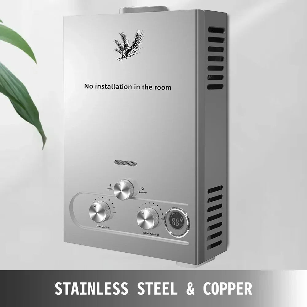 VEVOR LPG liquefied petroleum gas water heater 6L 8L 10L 12L 16L 18L liquefied petroleum gas propane butane water heater by MVEnergo