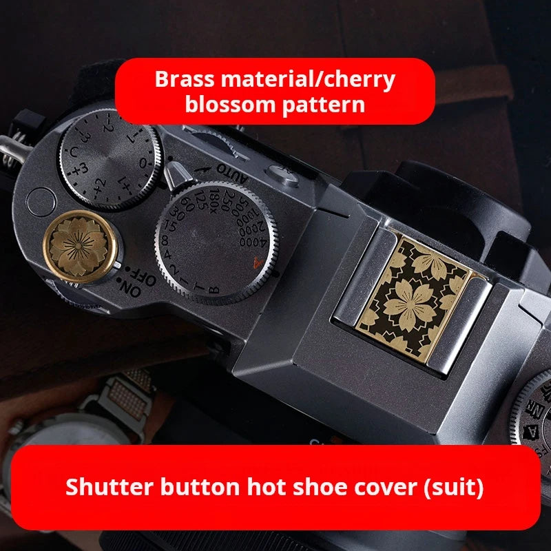 Camera Metal Hot Shoe Dust Cover for Fujifilm XT30II X100V X100F X100S XS10 XT200 XT100 XT30 II XT20 XT10 XT4 XT3 XT2 XE4 XE3 by MVEnergo