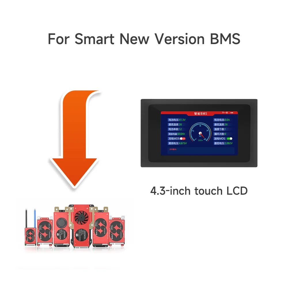Daly BMS Accessories Bluetooth WIFI Module LCD Screen Cable Inverter Communication Board DalyBMS New Version