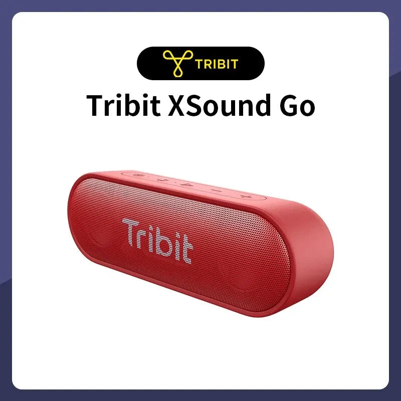 Tribit XSound Go Portable Bluetooth Speaker IPX7 Waterproof Better Bass 24-Hour Playtime For Party Camping Speakers Type-C AUX by MVEnergo