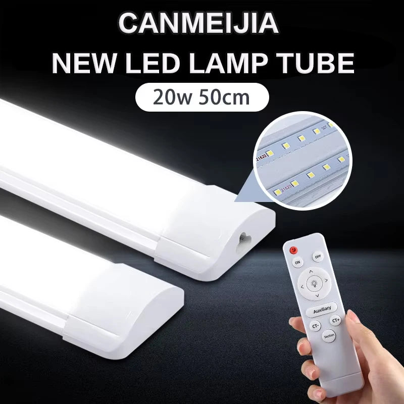 Remote Control Led Cabinet Light Dimming Light Tube Lighting for Kitchen Living Room Reading Lamps Led Wall Closet 50CM Lamp by MVEnergo