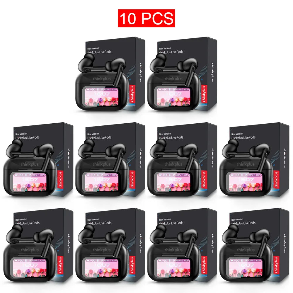 Original Thinkplus TWS Wireless Bluetooth Earphones Noise Canceling Headsets Full Color Touch Screen Headphones Hi-Fi Earbuds by MVEnergo