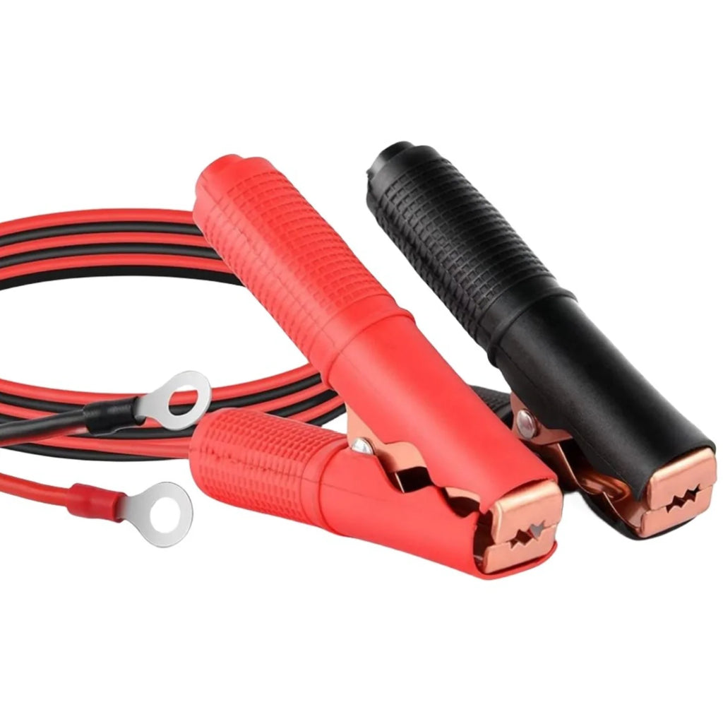 30A Fuse Battery Alligator Clip For Car Extension Cord Quick-Release Adapter Disconnect For Car Motorcycle Battery Clamp Cable by MVEnergo