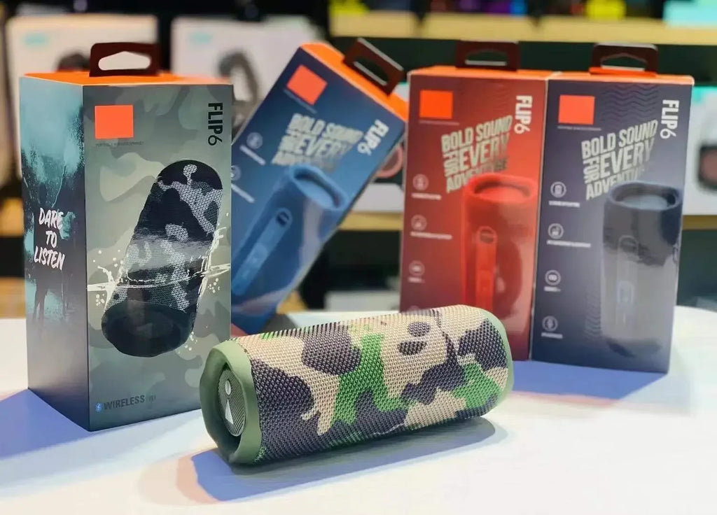 New Flip6 Bluetooth Audio Multi-FunctionTWS Audio Caixa De Som Outdoor Portable Subwoofer Wireless Home Theater Dual Speaker by MVEnergo