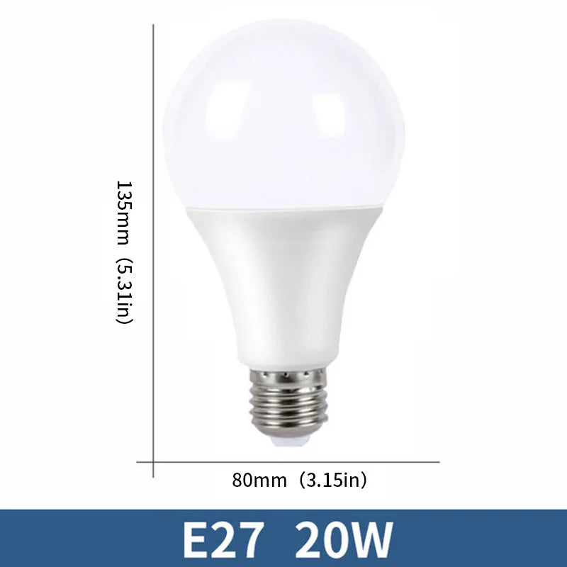 10pcs LED Bulb Lamps AC220V E27 E14 3W 6W 9W 12W 15W 18W 20W Lampada Bombilla Living Room Home Luminair AP 220V