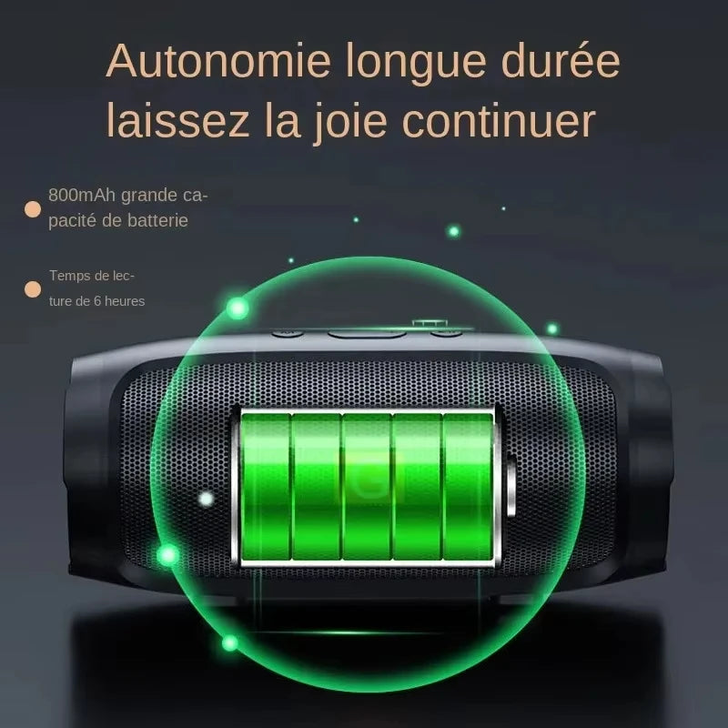 2025NEW XIAOMI Portable Bluetooth Speaker Wireless High Fidelity Surround Sound Box Outdoor Waterproof Camping Party Loudspeaker by MVEnergo