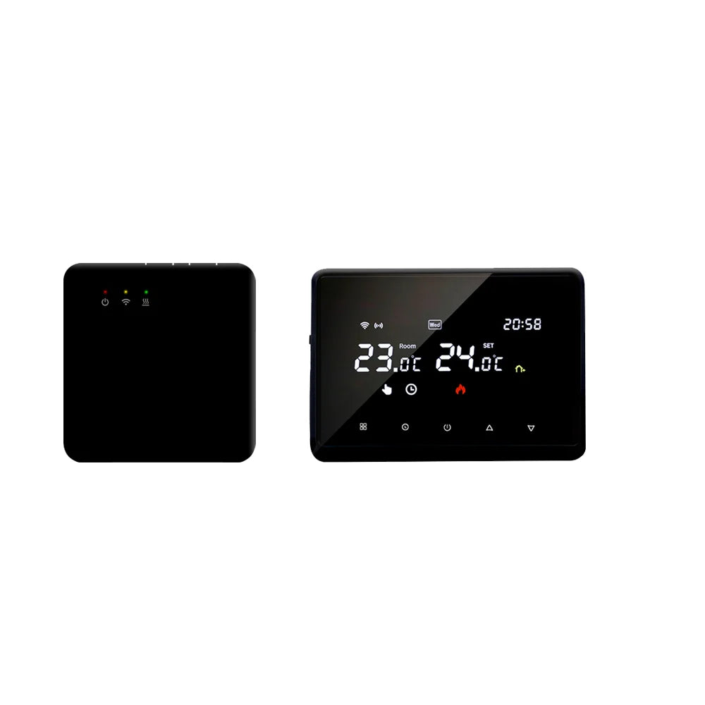 New Tuya Wireless Wifi Thermostat Gas Boiler Battery Operated Wifi Boiler Thermostat Temperature Controller Alexa Google Home