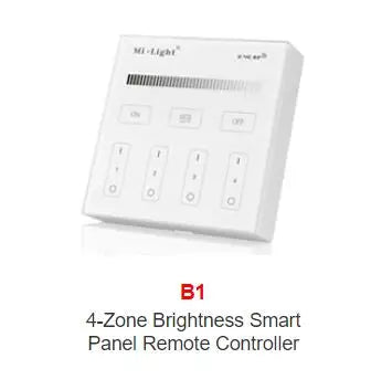 Miboxer Mi Light B0/B1/B2/B3/B4/B8/T1/T2/T3/T4 brightness/CT/RGB/RGBW/RGB+CCT Smart Panel Remote Strip LED RGB Controller Dimmer
