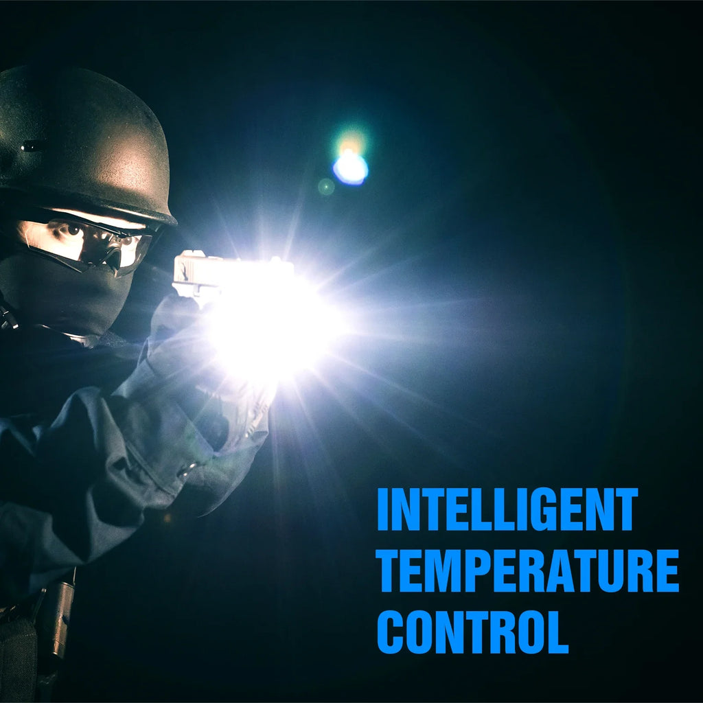 Trustfire GM23 Tactical LED Flashlights Mini Lights 800 Lumens USB Rechargeable Quick Release 1913/GL Rail by MVEnergo